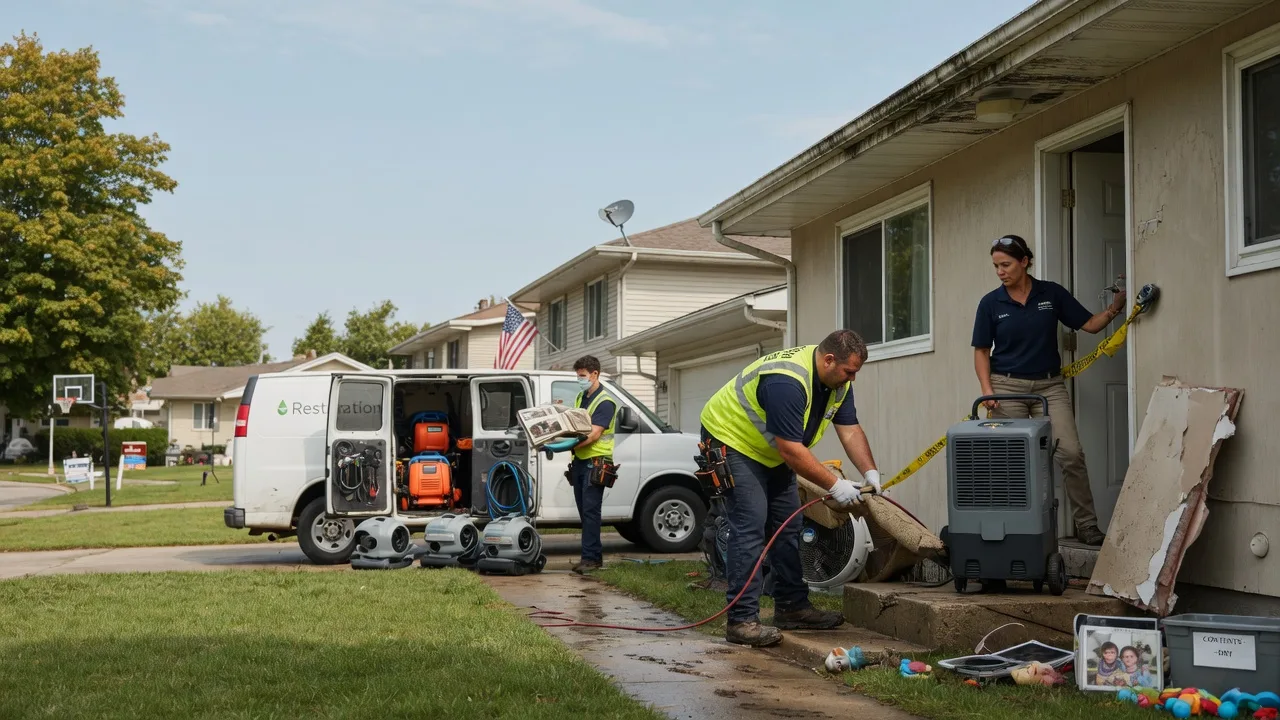 Water Damage Restoration in Freetown, IN near me